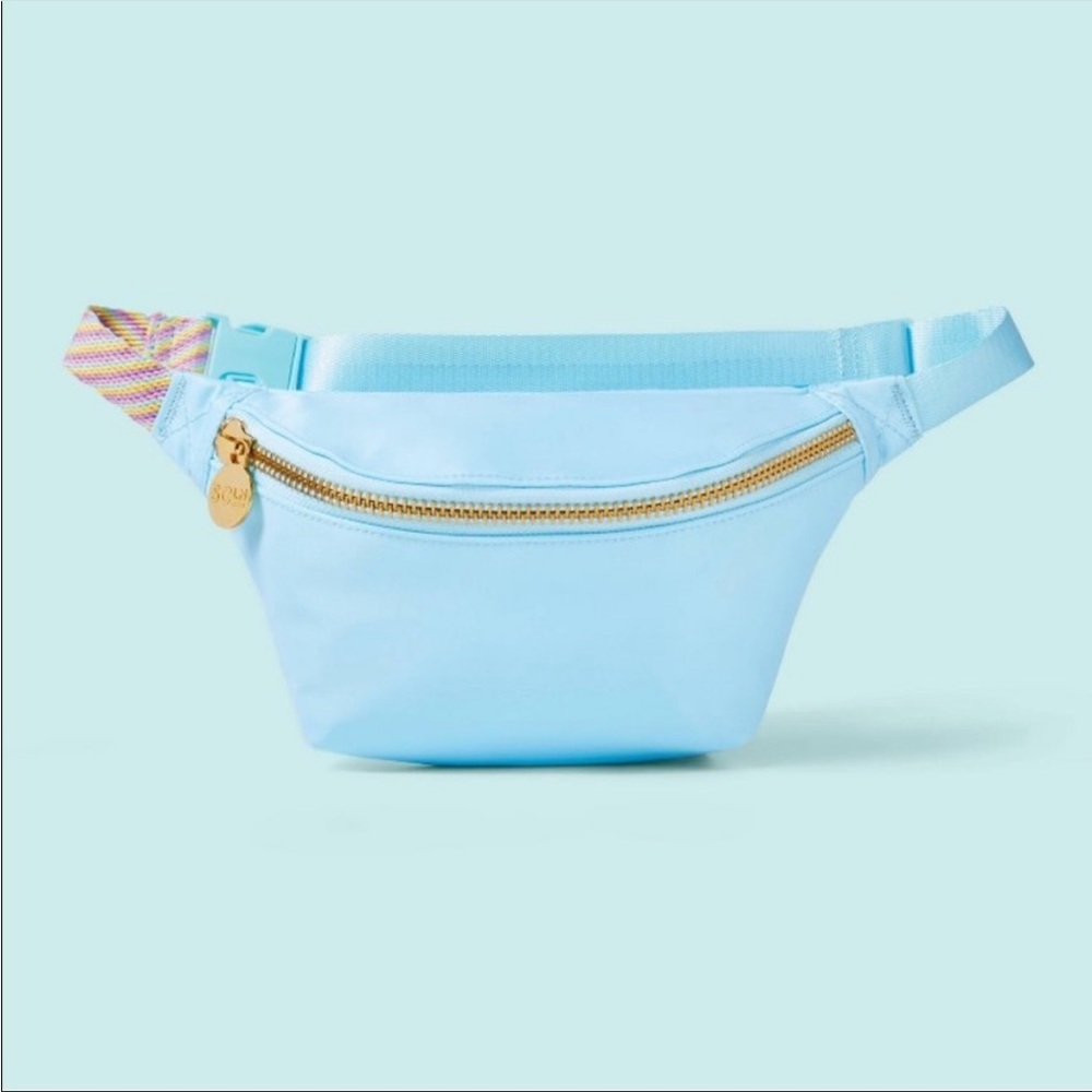 NWT SCL x Target ! Stoney clover lane blue belt bag Fanny pack never used!!